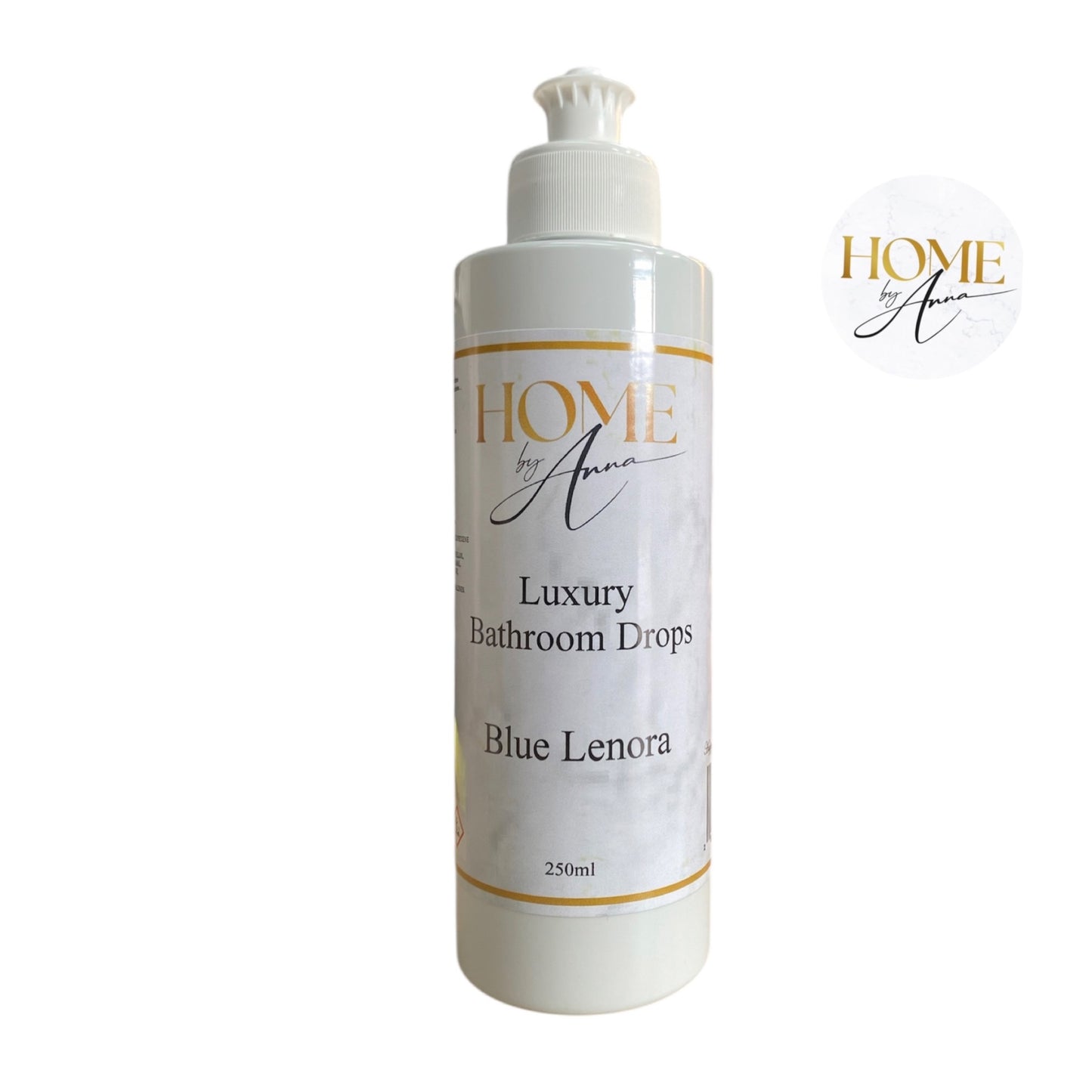 Home By Anna Blue Lenora Luxury Bathroom Drops