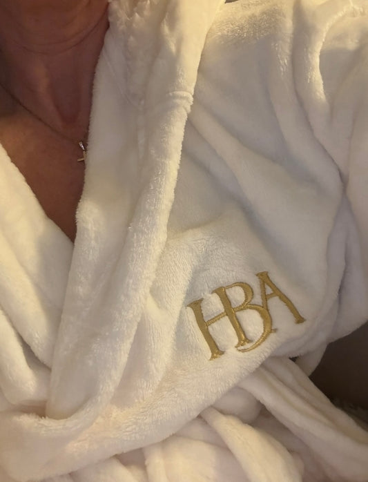 Signature Logo Dressing Gown Robe - Free Wax Melt Pack With Every Dressing Gown