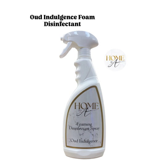 NEW Oud Indulgence Disinfectant Foam Spray Cleaner