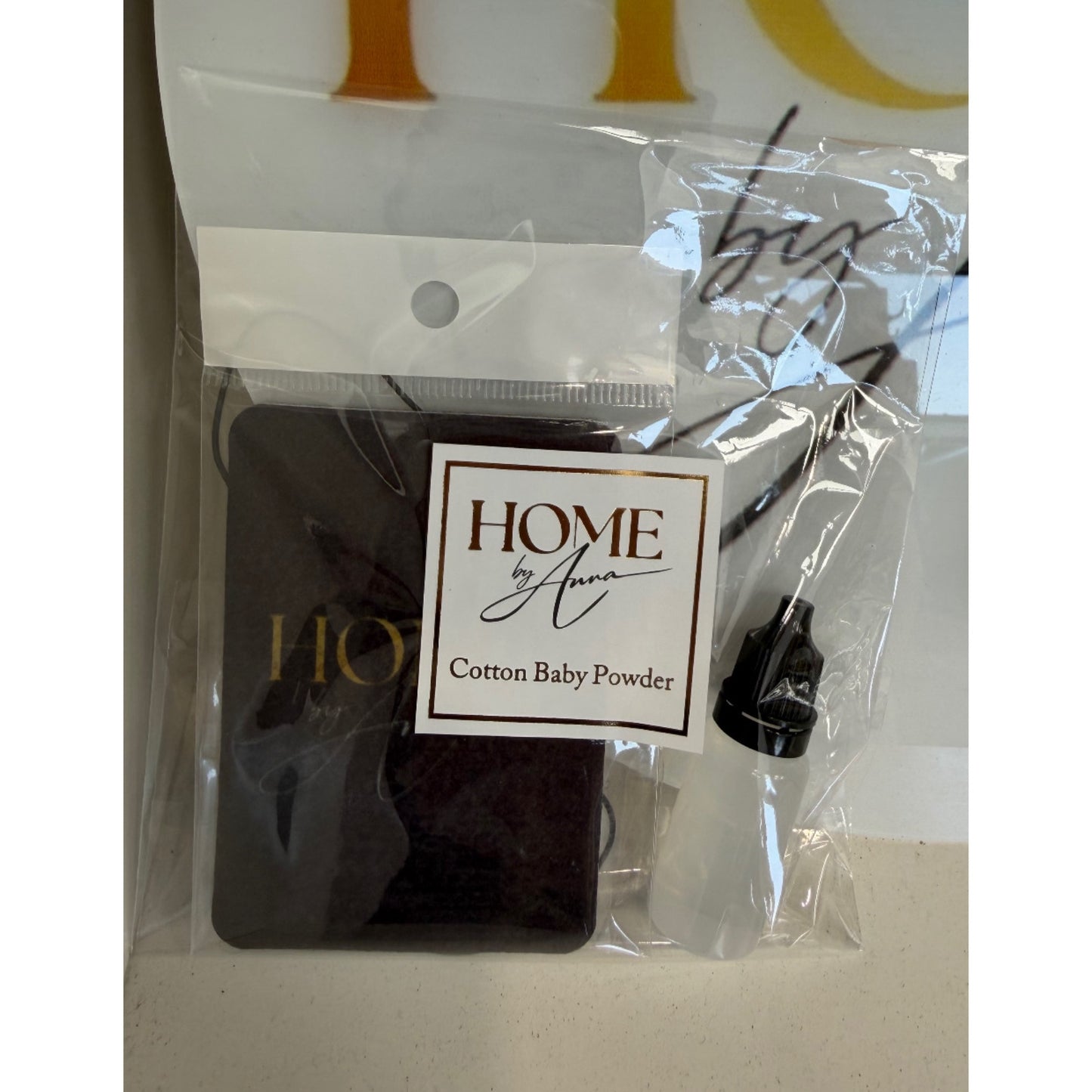 Luxury Car Air Freshener With Top Up Scent Dropper Bottle