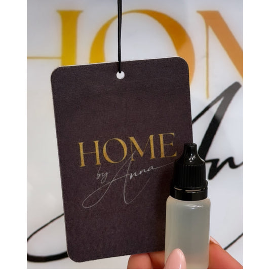 Luxury Car Air Freshener With Top Up Scent Dropper Bottle