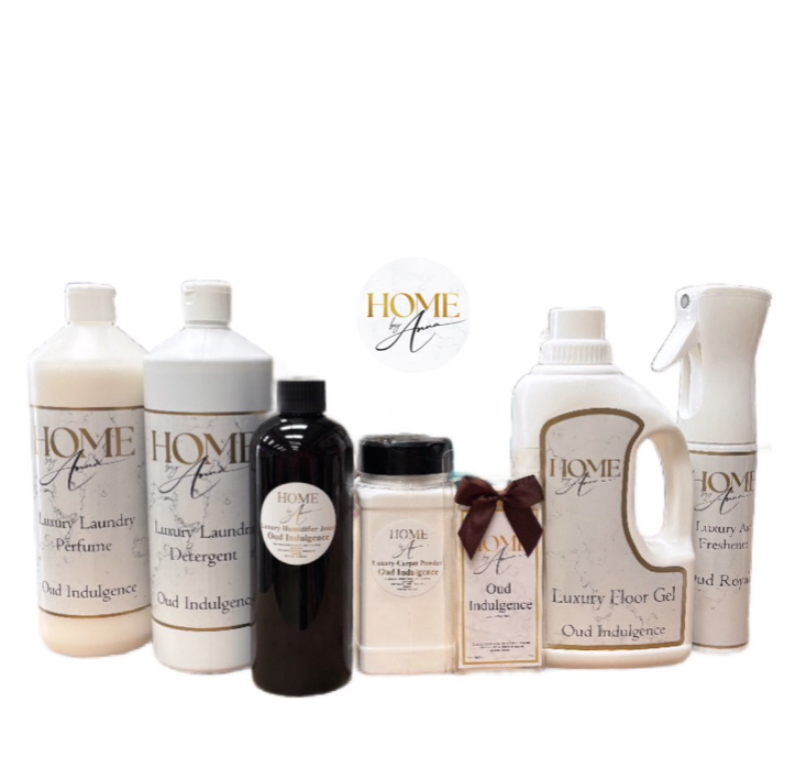 OFFER HOME by Anna The Complete Oud Indulgence Collection 7 Piece Set for Home Fragrance Laundry & Cleaning Products