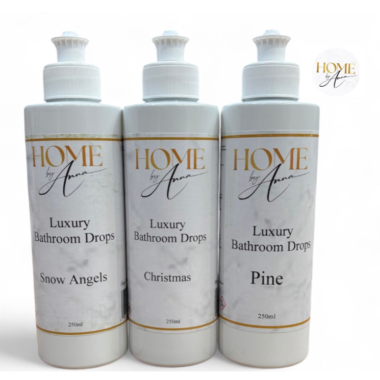 Trio of luxury bathroom drops - Christmas bundle