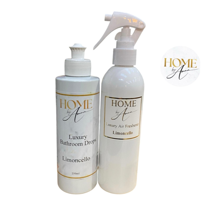 Limoncello Scent Perfume Drops and Room Spray Duo
