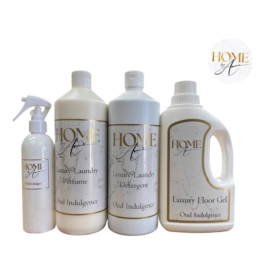 OFFER  Bundle Home fragrance, Laundry Detergent & Softener Perfume and Luxury Room Spray - Oud Indulgence