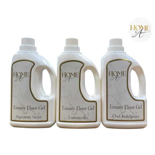 Home By Anna Luxury Floor Gel  -  Wholesale Box of 12 - Signature Scent -  Oud Indulgence - Limoncello