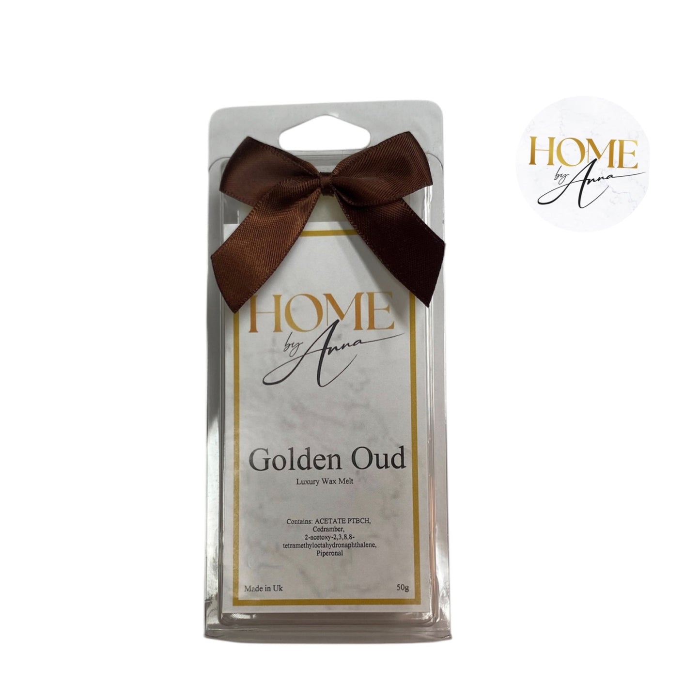 Luxury Snap Bar Wax Melt Pack - Golden Oud