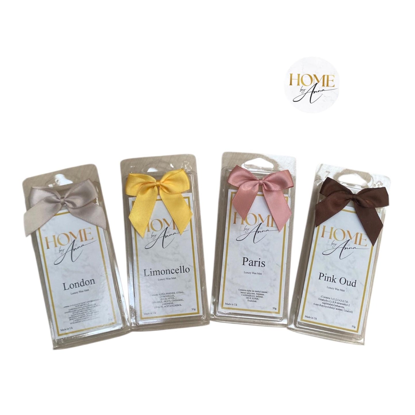 Wholesale Wax Melt Snap Bar Home By Anna bundle of - Various Scents