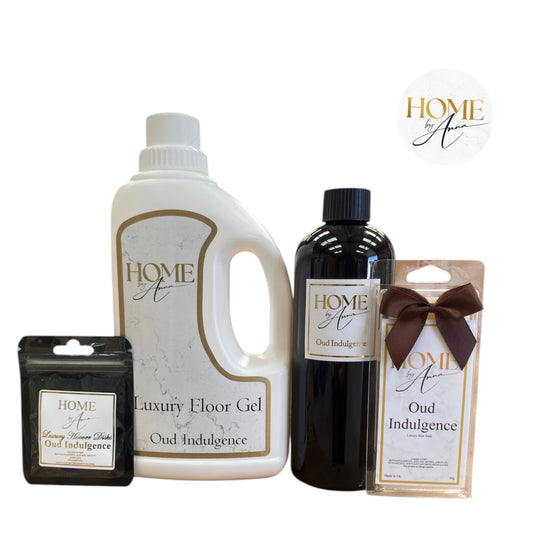 Luxury Fragrance & Cleaning Set - Oud Indulgence