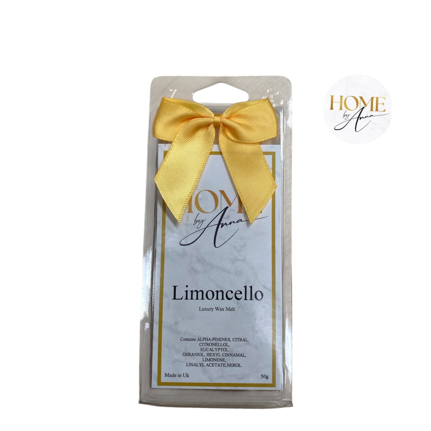 Luxury Wax Melt Snap Bar Pack - Limoncello