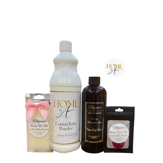 Luxury Cotton Talc  Fragrance & Cleaning Set ⚜️