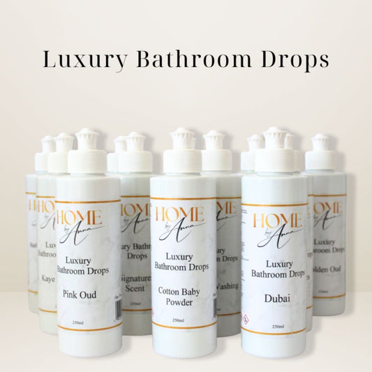 Home By Anna Luxury Bathroom Scent Drops - Wholesale 12 units Various Scents