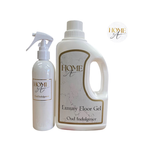 Luxury Room Spray & Foaming Floor Gel - Oud Indulgence