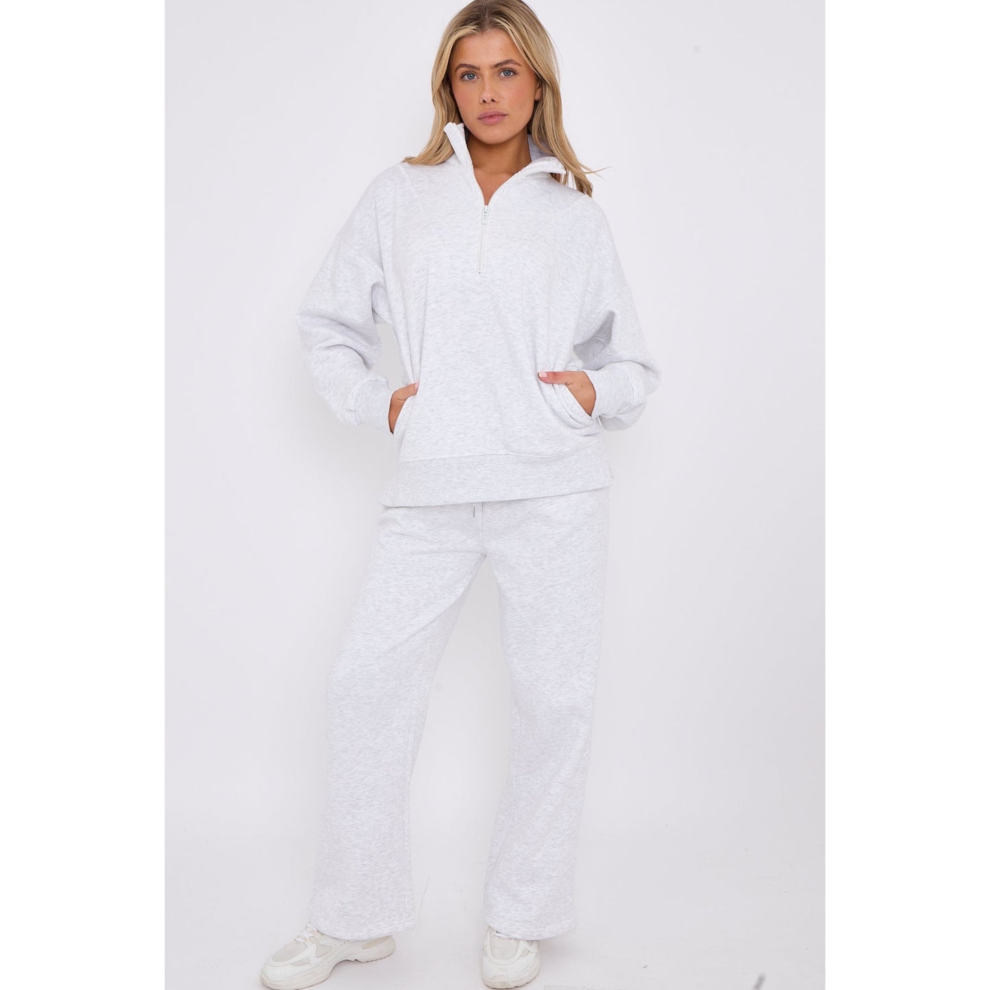 Essential Soft Grey Coord Tracksuit