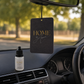 Luxury Car Air Freshener With Top Up Scent Dropper Bottle