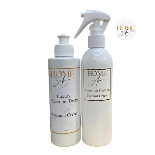 Coconut Cream Scent Perfume Drops and Room Spray Duo